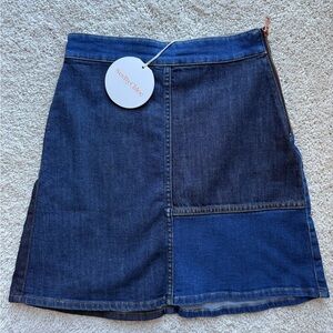 See By Chloe Dark Blue Denim Mini Skirt
